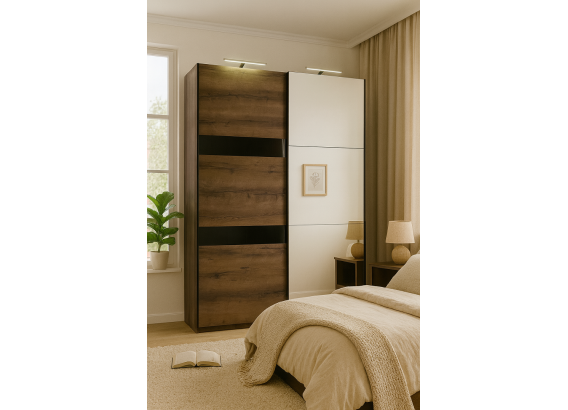 Elegancka szafa dwudrzwiowa...