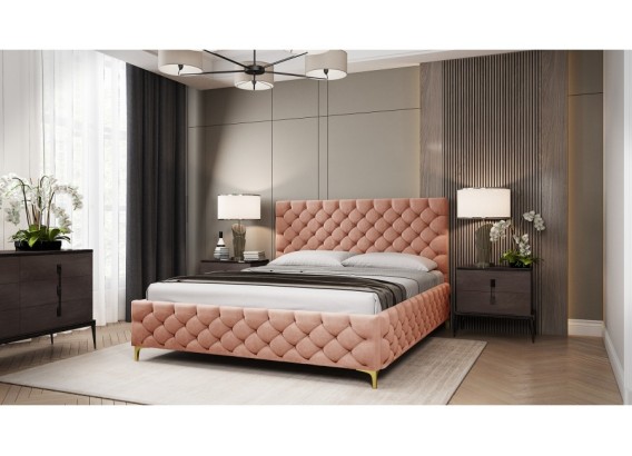 Łóżko tapicerowane Fiano...